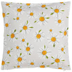 ZIERKISSEN  45/45 cm   - Gelb/Weiß, KONVENTIONELL, Textil (45/45cm) - Esposa