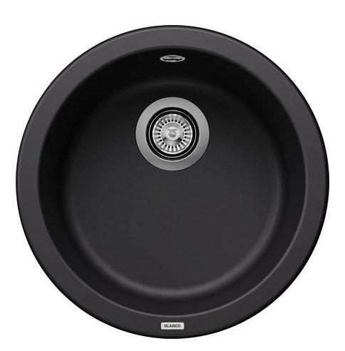 SPÜLE Rondo  - Schwarz, Basics, Stein (45/17,1/45cm) - Blanco