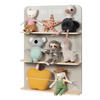 KINDERREGAL - Naturfarben/Grau, Basics, Holz (58/10/80cm) - MUSTERKIND