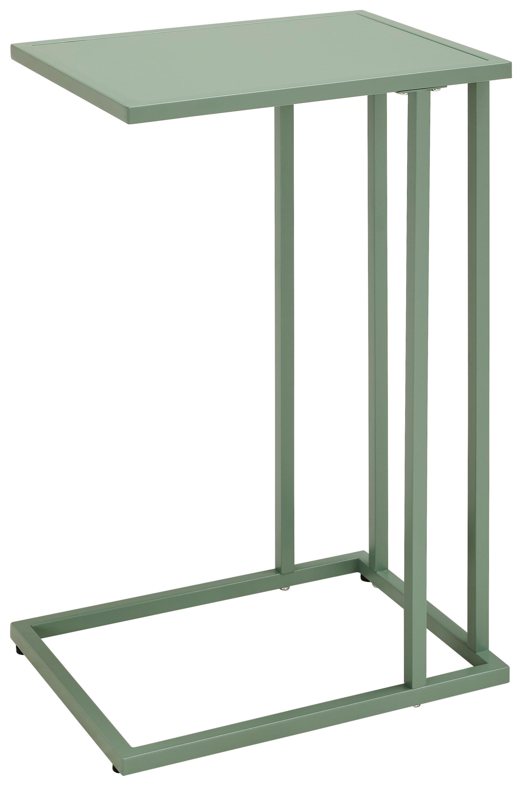 BEISTELLTISCH 30/40/60 cm Grün rechteckig  - Grün, Design, Holzwerkstoff/Metall (30/40/60cm) - home24