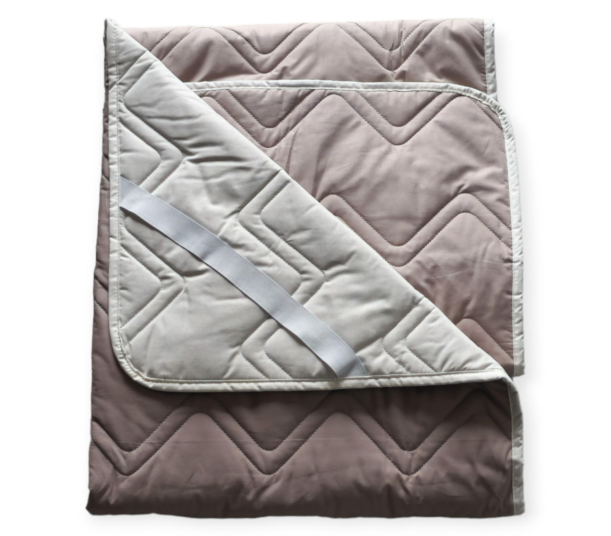 PODLOGA ZA VZMETNICO - bež/rjava, Basics, tekstil (180/200cm) - Sleeptex