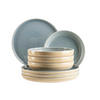 TAFELSERVICE Pastellblau Candy 8-teilig  - Pastellblau, Basics, Keramik - Mäser