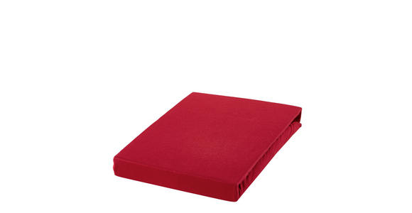 SPANNLEINTUCH 180/200 cm Jersey  - Bordeaux, Basics, Textil (180/200cm) - Novel
