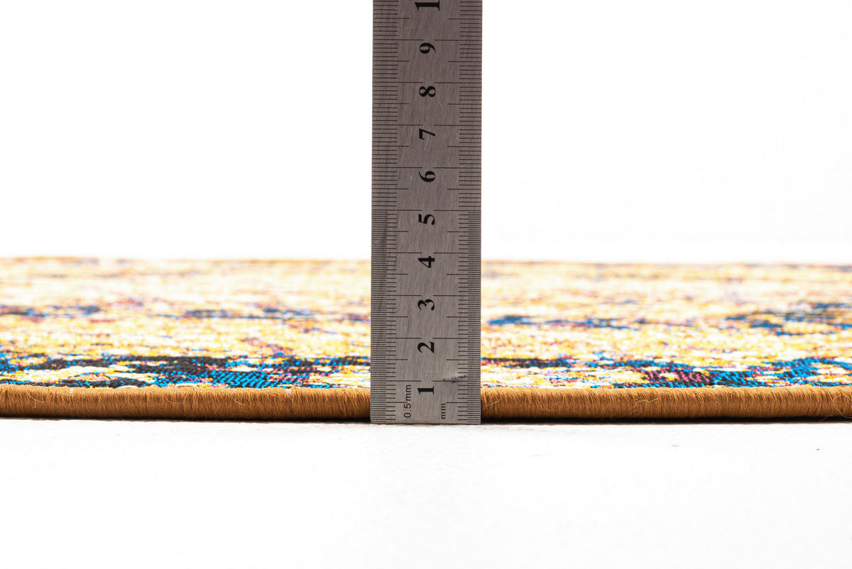 OUTDOORTEPPICH 160/160 cm Goldfarben  - Goldfarben, Design, Textil (160/160cm) - Tom Tailor