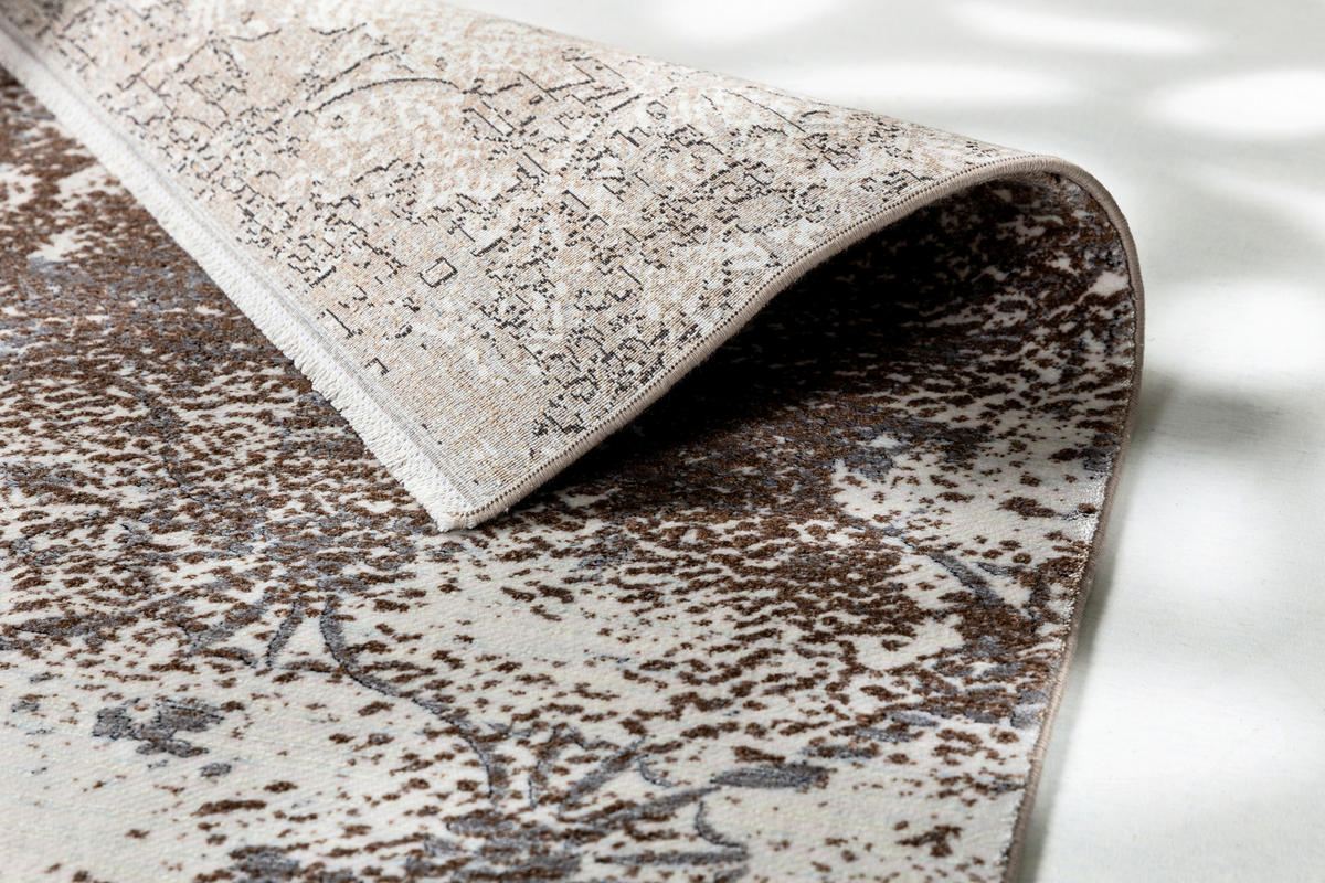 WEBTEPPICH 170/240 cm JOOP! 170x240cm steingrau  - Dunkelgrau, Basics, Kunststoff/Textil (170/240cm) - Joop!