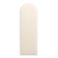 WANDPANEEL 20/60/2.5 cm  - Creme, Basics, Kunststoff/Textil (20/60/2.5cm)
