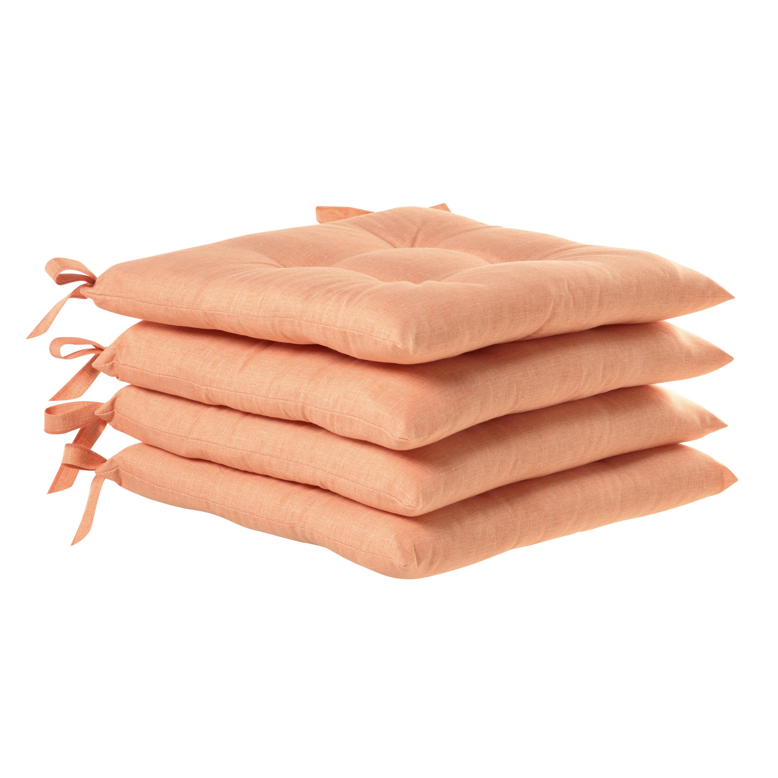 SITZKISSENSET  40/40 cm   - Aprikose, Basics, Textil (40/40cm) - Peyer Syntex