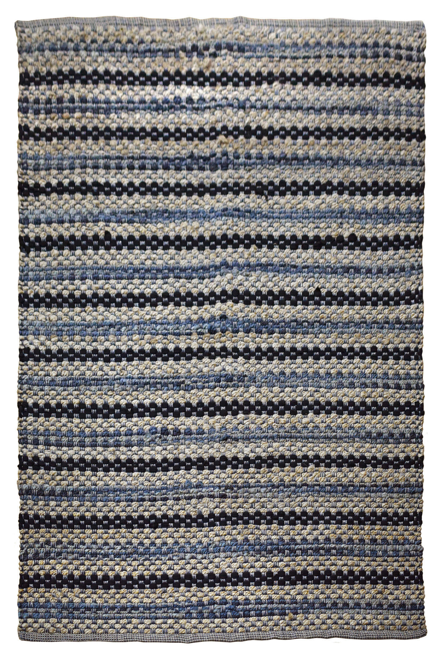JUTETEPPICH 160/230 cm Multicolor, Grau  - Multicolor/Grau, Basics, Textil (160/230cm) - Linea Natura