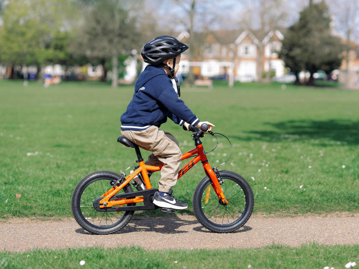 KINDERFAHRRAD 16 Zoll  - Rot, Basics, Metall (35/85/117cm)