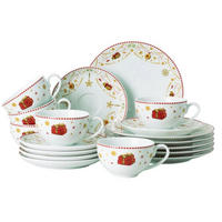 KAVNI SERVIS  Christmas Love  18-delni      - rumena/rdeča, Basics, keramika (25/34/25cm) - Hutschenreuther