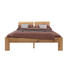 BETT 180 cm x 200 cm in Holz Eichefarben - Eichefarben, Natur, Holz (180/200cm) - Linea Natura