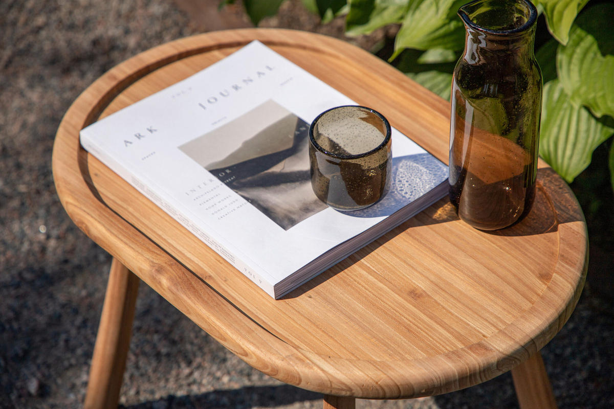 LOUNGETISCH Holz  - Teakfarben, MODERN, Holz (60/40/40cm) - Gardenson