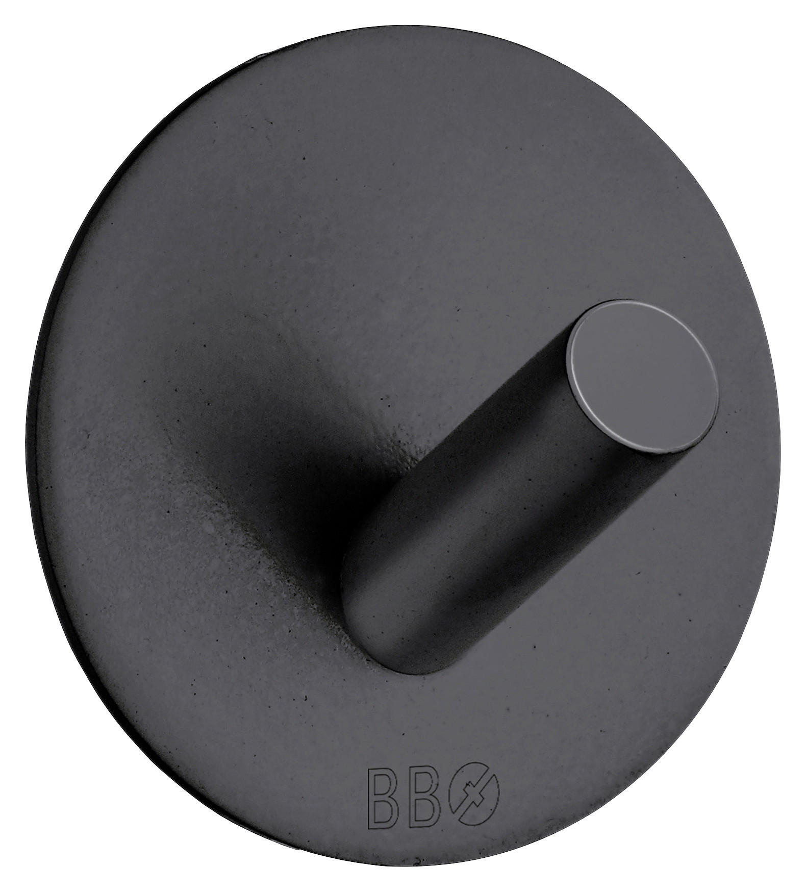HAKEN  in Schwarz  - Schwarz, Basics, Metall (4,8cm) - Smedbo