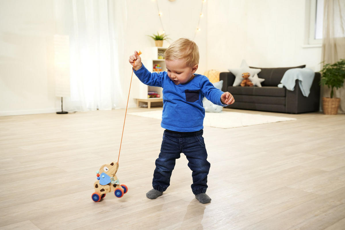 SPIELFAHRZEUG - Multicolor, Basics, Holz/Kunststoff (9/17,5/17cm) - Simba