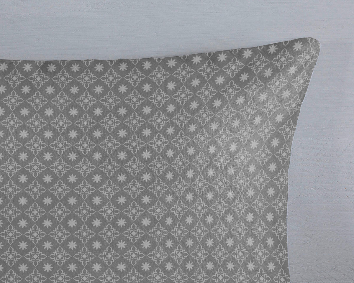 BETTWÄSCHE HIP Flanell, Biber 140/200 cm  - Multicolor/Grau, Design, Textil (140/200cm)