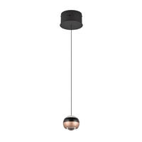 LED-HÄNGELEUCHTE 15,5/200 cm  - Schwarz, Design, Metall (15,5/200cm)