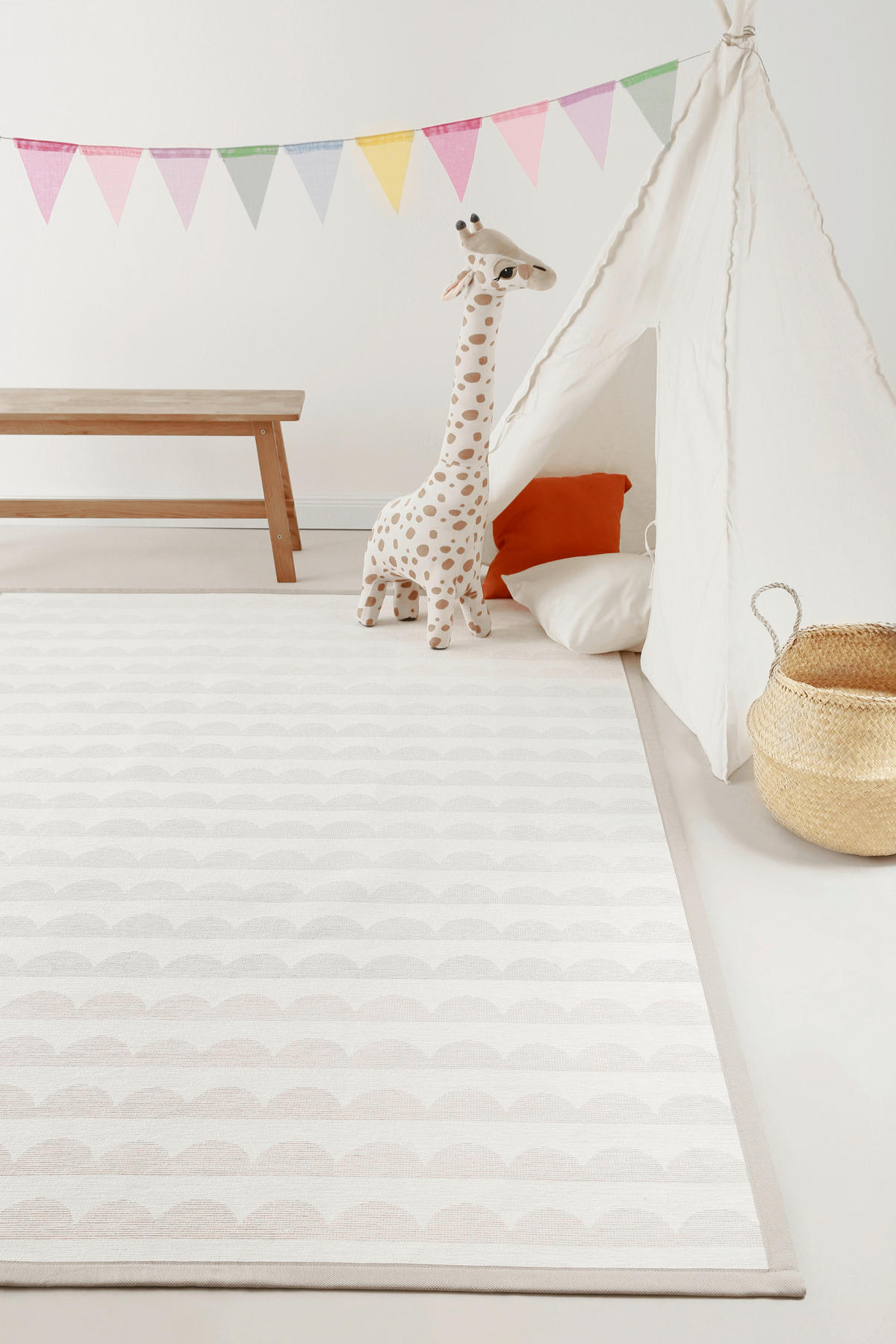 KINDERTEPPICH 70/140 cm Lovely Rainbow  - Beige, Trend, Textil (70/140cm) - Esprit