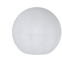AUßENKUGELLEUCHTE - Transparent/Weiß, KONVENTIONELL, Kunststoff (50cm) - New Garden