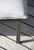 GARTENSET Webstoff Aluminium  - Anthrazit/Grau, Design, Textil/Metall - Ambia Garden