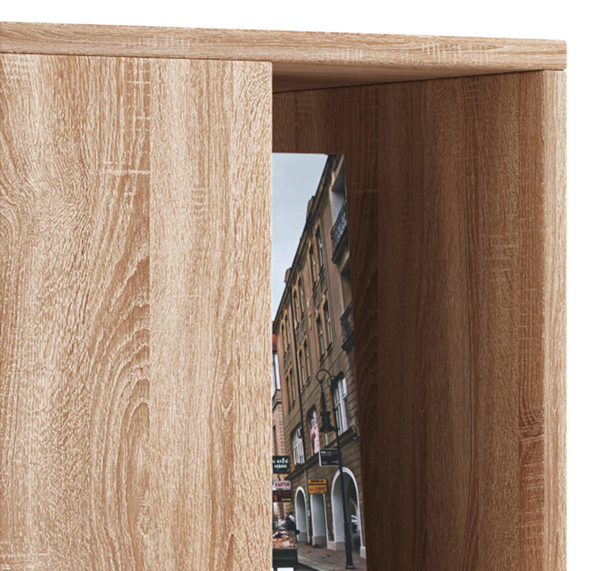 DREHREGAL  34/109/34 cm Sonoma Eiche  - Sonoma Eiche, Basics, Holzwerkstoff (34/109/34cm) - MID.YOU