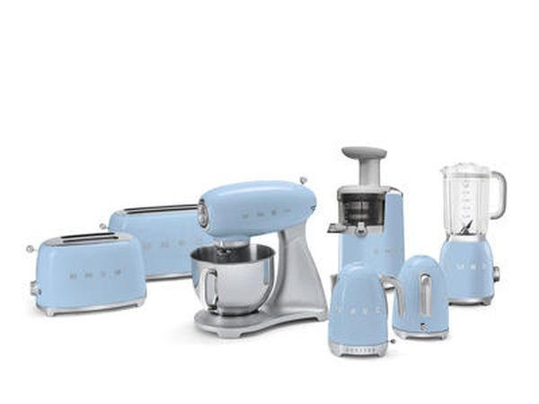 SAMOSTOJEĆI MIKSER  - svijetlo plava, Basics, metal (19,7/39,7/16,3cm) - SMEG