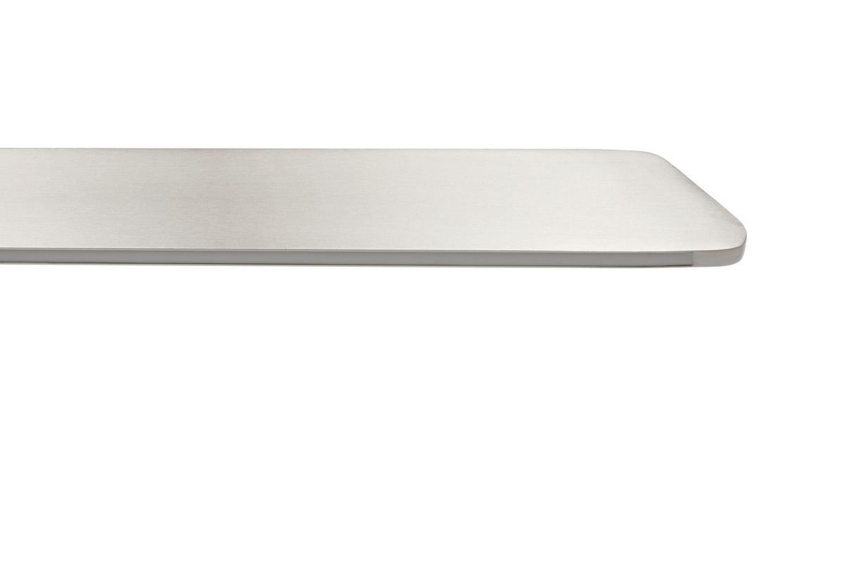 LED-HÄNGELEUCHTE Pula 113/1,5/150 cm  - Nickelfarben, Design, Kunststoff/Metall (113/1,5/150cm) - Novel