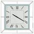 WANDUHR - Silberfarben, Design, Glas/Holzwerkstoff (40,5/40,5/5cm) - Xora WANDUHR - Silberfarben, Design, Glas/Holzwerkstoff (40,5/40,5/5cm) - Xora