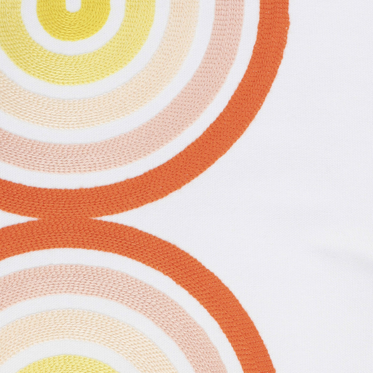 ZIERKISSEN  45/45 cm   - Gelb/Rot, Basics, Textil (45/45cm) - Eglo