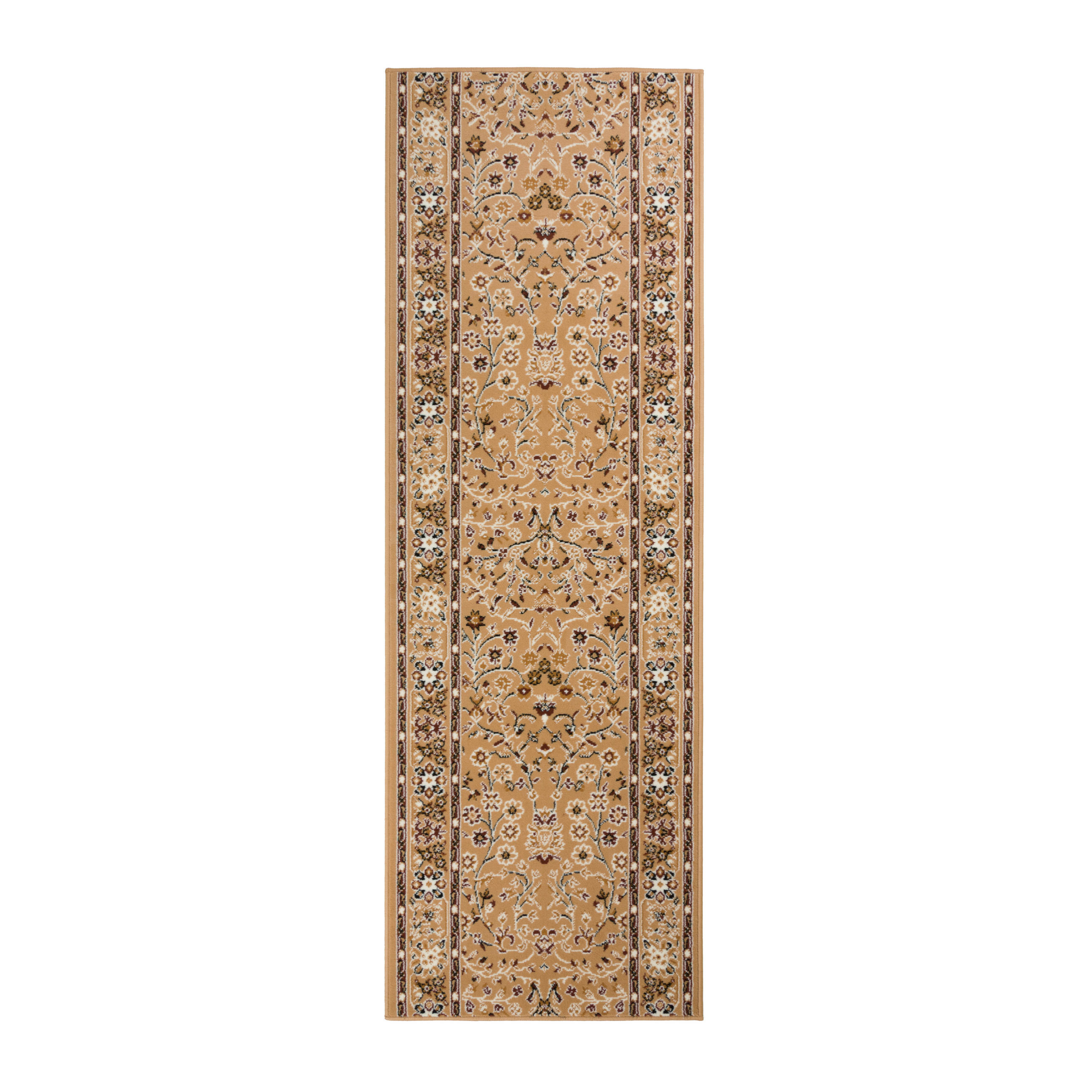 LÄUFER 60/100 cm Shiraz Beige, Hellbraun  - Hellbraun/Beige, LIFESTYLE, Textil (60/100cm)