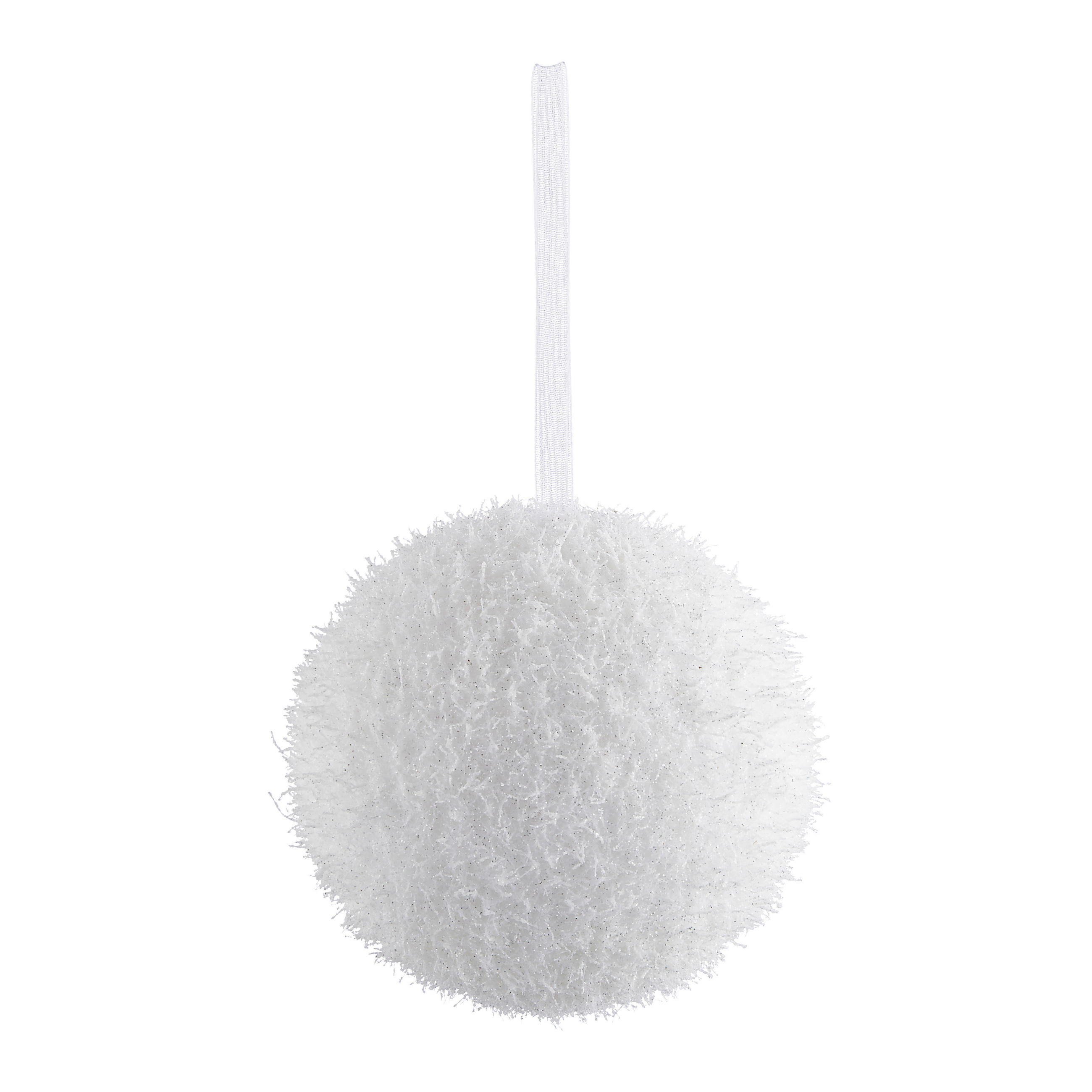 JULGRANSKULA 8 cm  - vit, Lifestyle, plast (8cm)