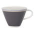 CAPPUCCINOTASSE - Weiß/Grau, Basics, Keramik (0,39l) - Villeroy & Boch