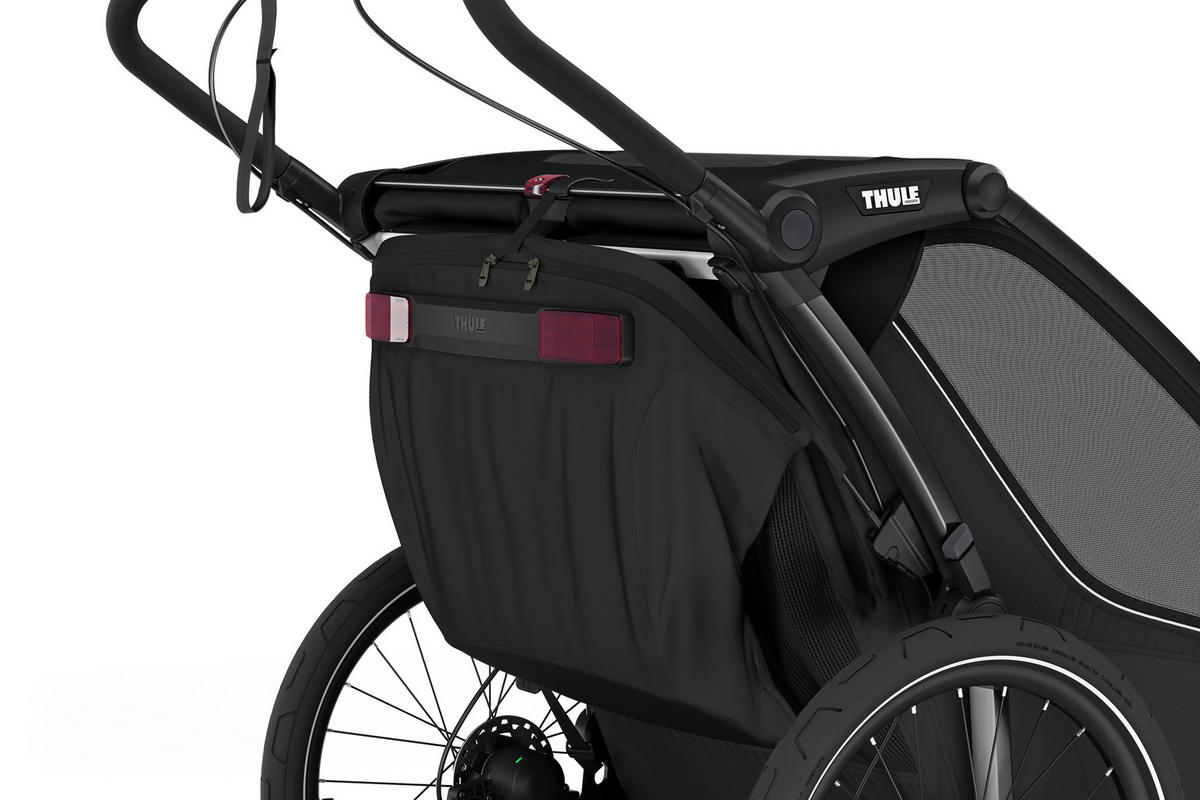 FAHRRADANHÄNGER   Chariot Sport2 dbl  - Schwarz, Basics, Textil/Metall (88/34/73cm) - Thule