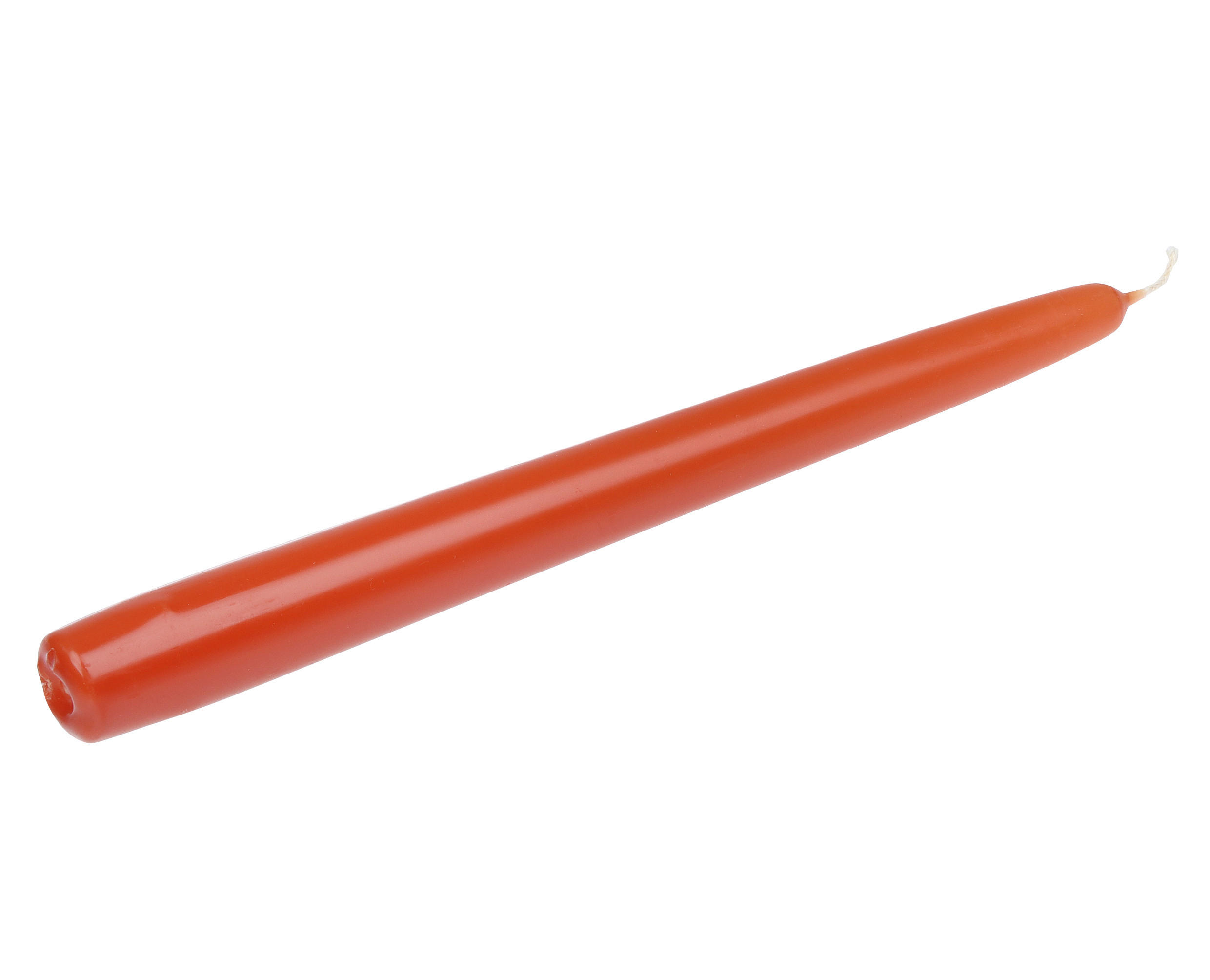 STABKERZE  - Dunkelorange, Basics, Naturmaterialien (2,4/24,0cm)