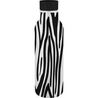 TERMOSKA NA NÁPOJE  0.45 l - bílá/černá, Trend, kov/plast (7/23cm) - Homeware Profession.