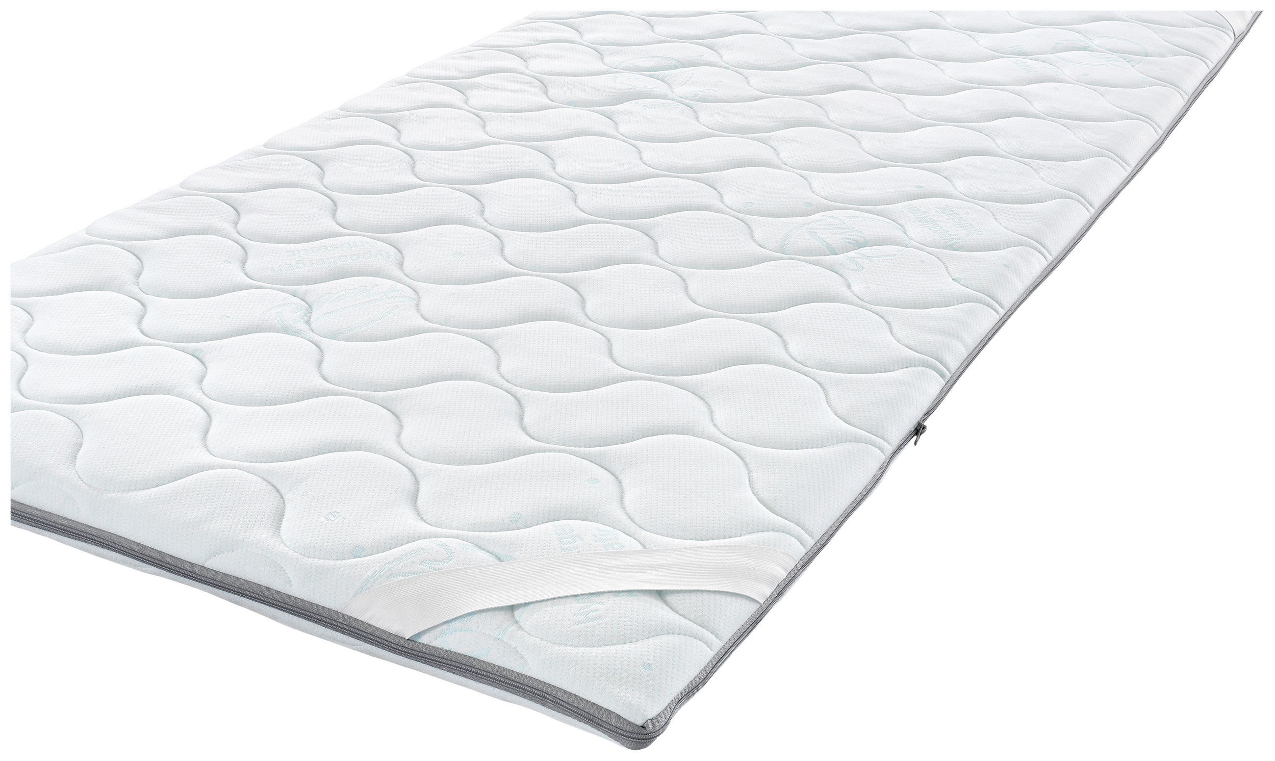 VRCHNÍ MATRACE, 90/200 cm - bílá, Basics, textil (90/200cm) - Sleeptex
