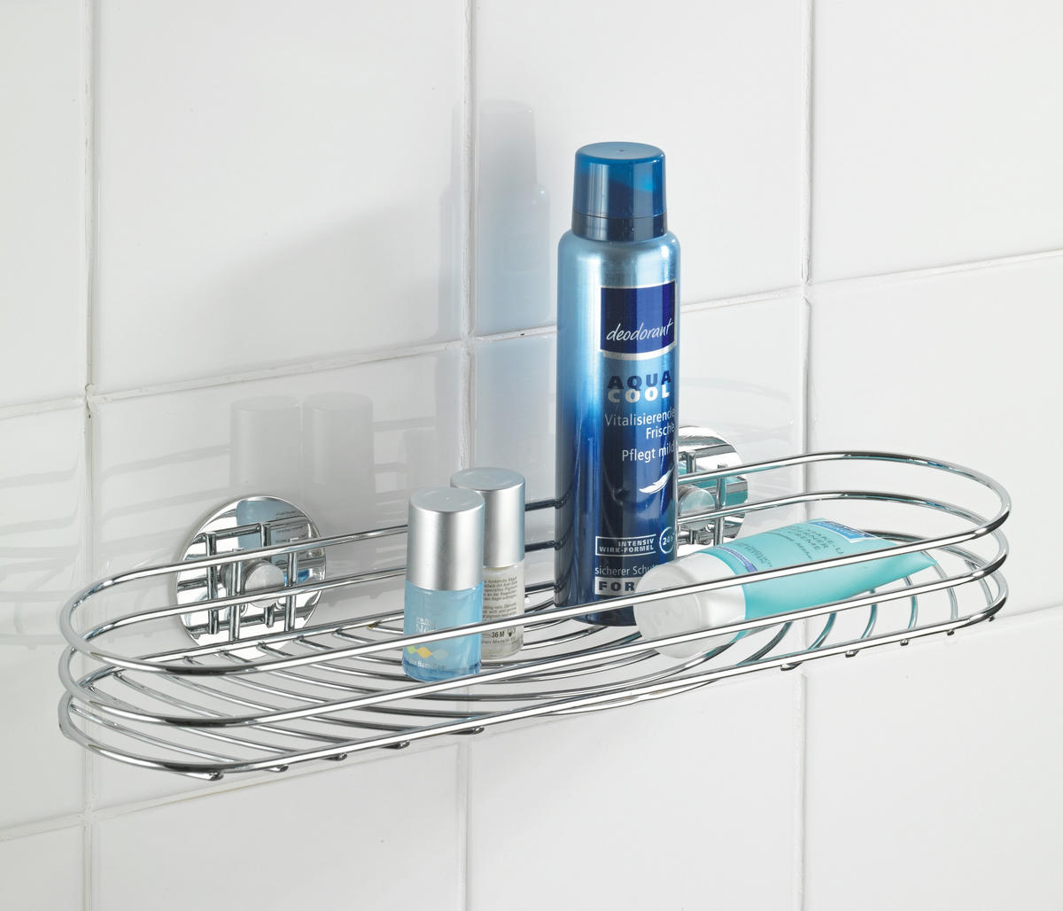 DUSCHKORG 41,3/3,9/11,4 cm  - stålfärgad, Design, metall (41,3/3,9/11,4cm)