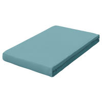 BOXSPRING-SPANNLEINTUCH 90-100/190-220 cm Jersey  - Türkis, Basics, Textil (90-100/190-220cm) - Schlafgut