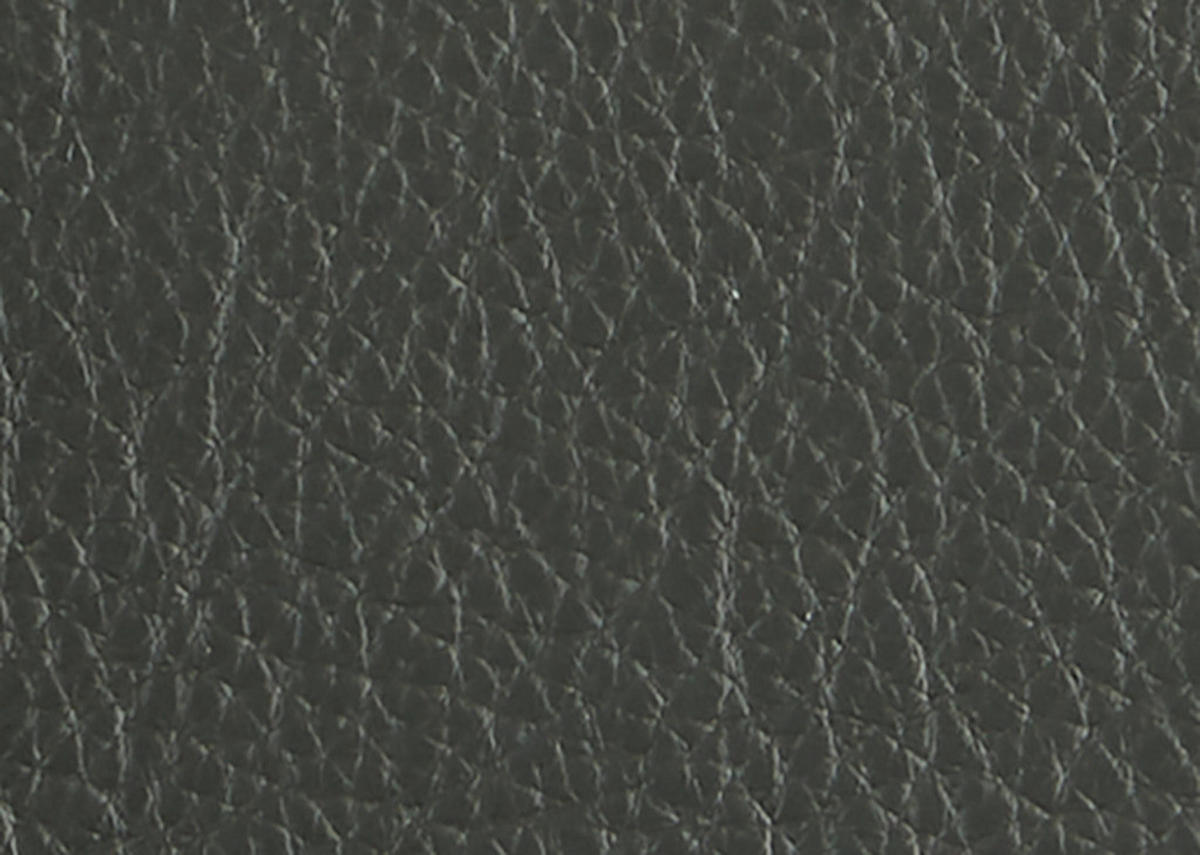 RELAXSESSEL in Leder Dunkelgrau  - Dunkelgrau/Beige, Design, Leder/Metall (92/79/82cm) - Dieter Knoll