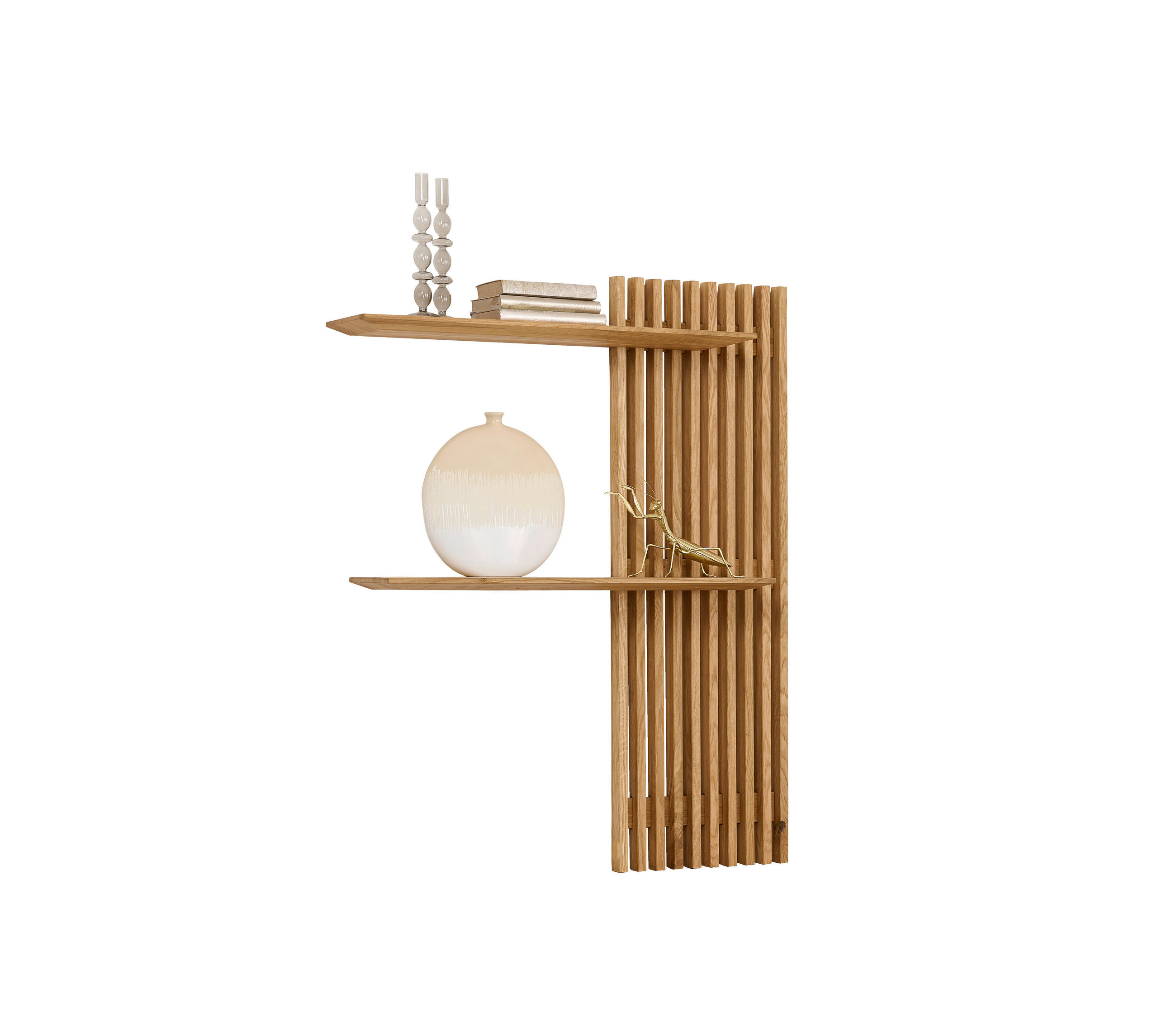 WANDPANEEL Eichefarben   - Eichefarben, Natur, Holz (80/120/20cm) - Linea Natura