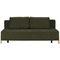 SCHLAFSOFA in Textil Olivgrün  - Naturfarben/Olivgrün, Design, Holz/Textil (211/88/102cm) - Niels Andersson