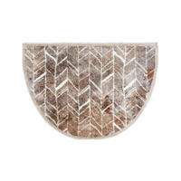 FUßMATTE 50/70 cm Pure & Soft  - Beige, KONVENTIONELL, Textil (50/70cm)