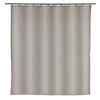 DUSCHVORHANG MAYOUR GRS PES 180/200 cm  - Grau, KONVENTIONELL, Kunststoff/Textil (180/200cm) - Schöner Wohnen