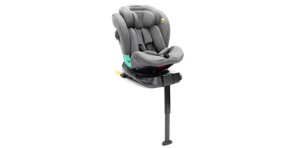 KINDERAUTOSITZ - Grau, Basics, Kunststoff/Textil (48/50/86cm) - My Baby Lou