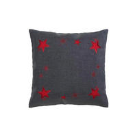 ZIERKISSEN  48/48 cm   - Anthrazit, Basics, Textil (48/48cm) - X-Mas