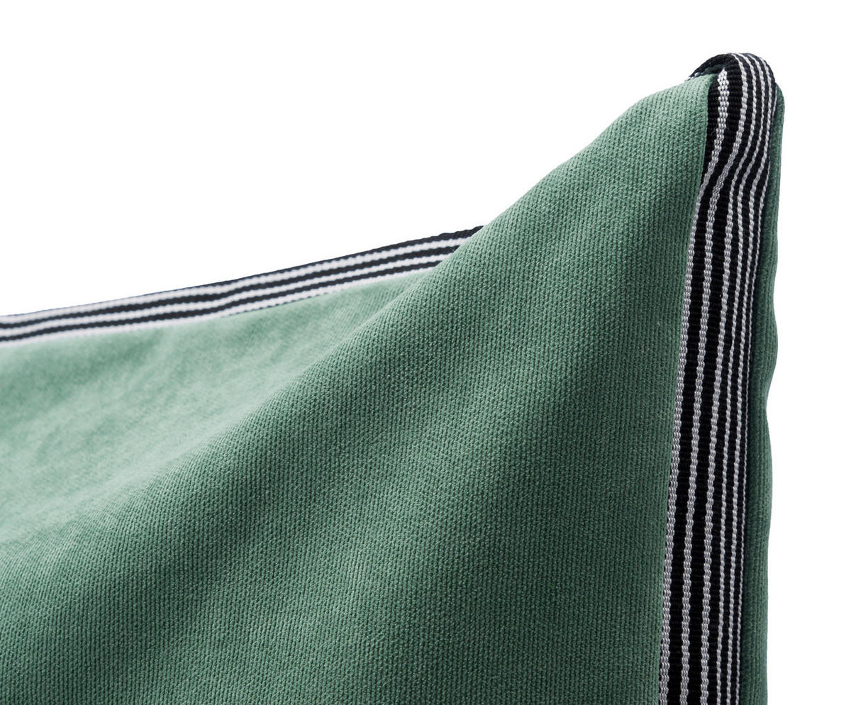 KISSENHÜLLE 50/50 cm  - Salbeigrün, Basics, Textil (50/50cm) - Novel