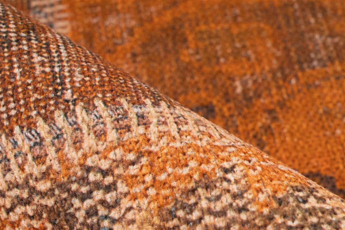FLACHWEBETEPPICH 75/150 cm Faye 525 Gold Goldfarben  - Goldfarben, Basics, Textil (75/150cm) - Novel