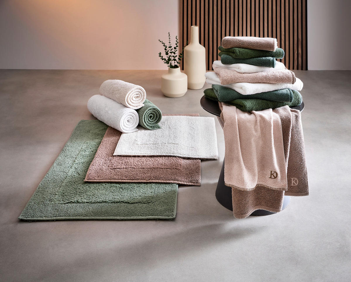 HANDTUCH BOLANO Weiß  - Weiß, KONVENTIONELL, Textil (50/100cm) - Dieter Knoll