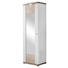 GARDEROBENSCHRANK 65/206,6/41,6 cm - Chromfarben/Eichefarben, Design, Holzwerkstoff/Metall (65/206,6/41,6cm) - Xora GARDEROBENSCHRANK 65/206,6/41,6 cm - Chromfarben/Eichefarben, Design, Holzwerkstoff/Metall (65/206,6/41,6cm) - Xora