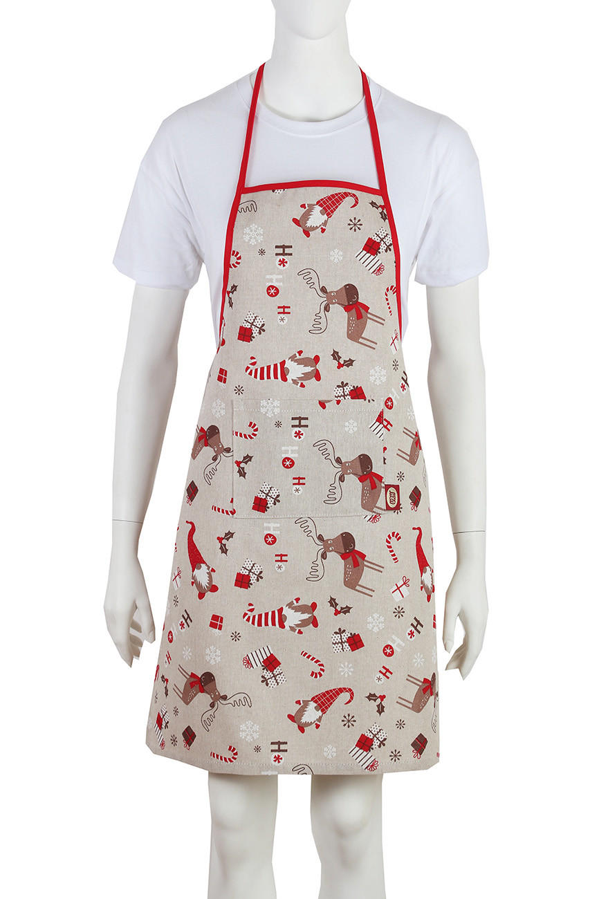 PREGAČA crvena   - crvena, Konvencionalno, tekstil (58/74cm) - X-Mas