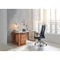 CHEFSESSEL Lederlook Chromfarben, Schwarz - Chromfarben/Schwarz, KONVENTIONELL, Leder/Kunststoff (67,5/123-131/62cm) - Novel